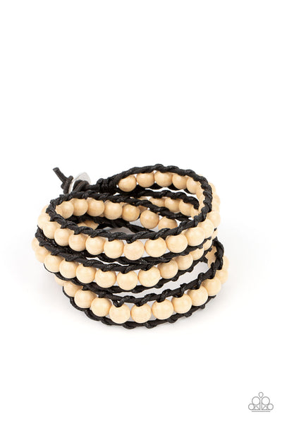 Pine Paradise - White Paparazzi Bracelet (#2683)