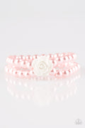 Posh and Posy - Pink-Paparazzi Bracelet (PZ-580)