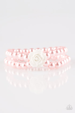 Posh and Posy - Pink-Paparazzi Bracelet (PZ-580)