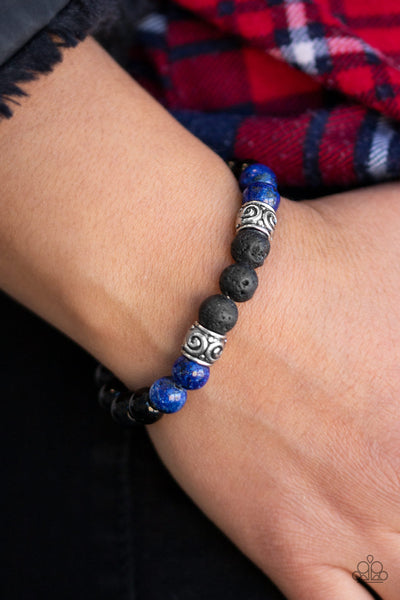 Proverb - Blue Paparazzi Bracelet