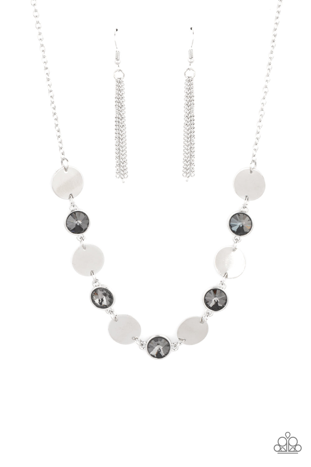 Refined Reflections - Silver Paparazzi Necklace