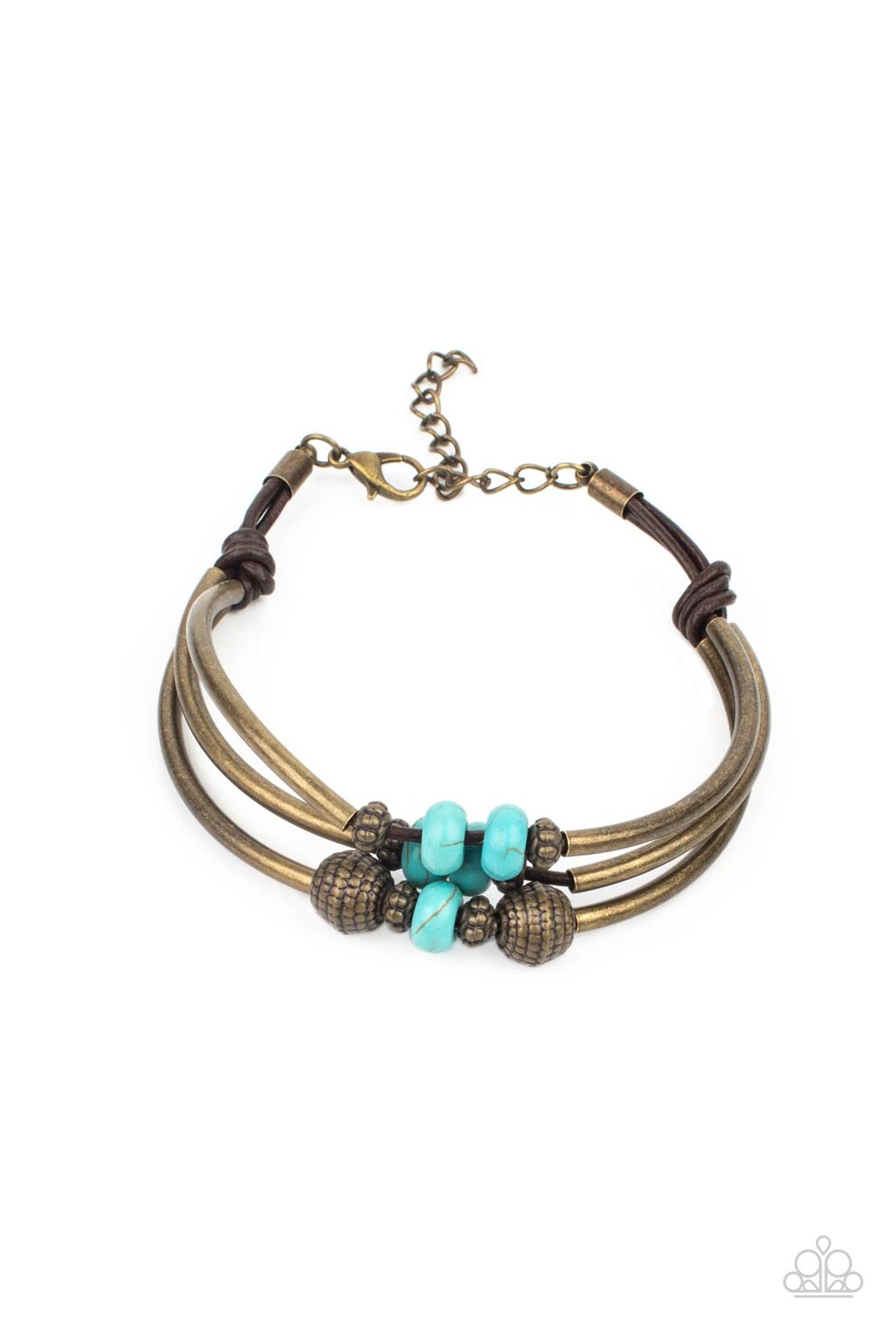 Road Trip Rebel - Brass Paparazzi Bracelet (#2105)