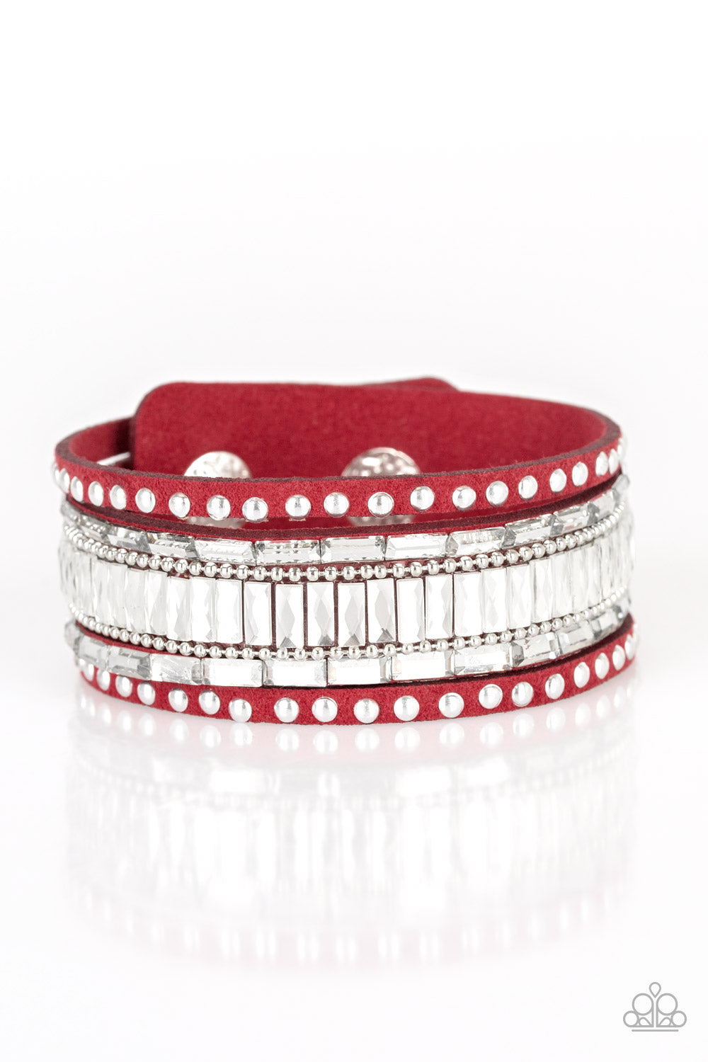 Paparazzi Ring - Rock Star Rocker - Red (W151)