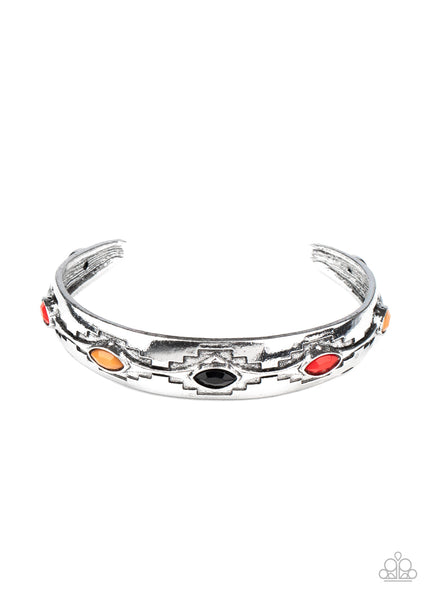 Santa Fe Scene - Multi Paparazzi Cuff Bracelet