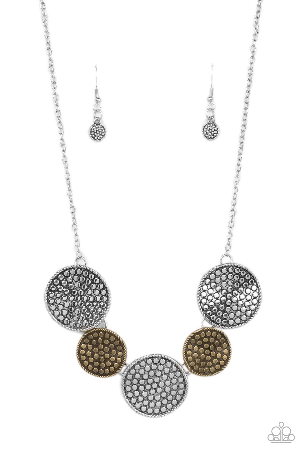Self DISC-overy - Multi Paparazzi Necklace (#2984)