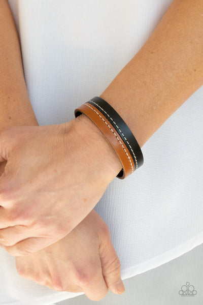 Simply Safari - Black Paparazzi Urban Bracelet