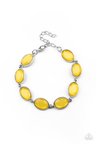 Smooth Move - Yellow Paparazzi Bracelet (#4102)