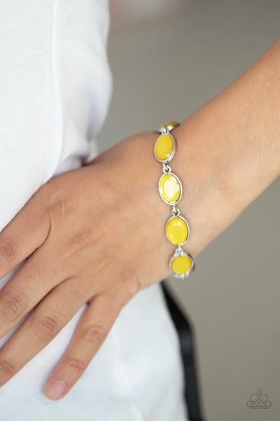 Smooth Move - Yellow Paparazzi Bracelet (#4102)