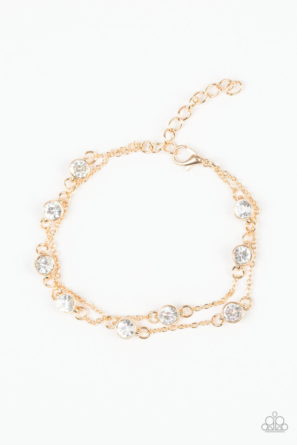 Paparazzi Bracelet - Spotlight Starlight - Gold (#1796)
