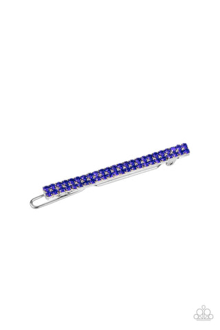 Thats GLOW-biz - Blue Paparazzi Hair Accessories