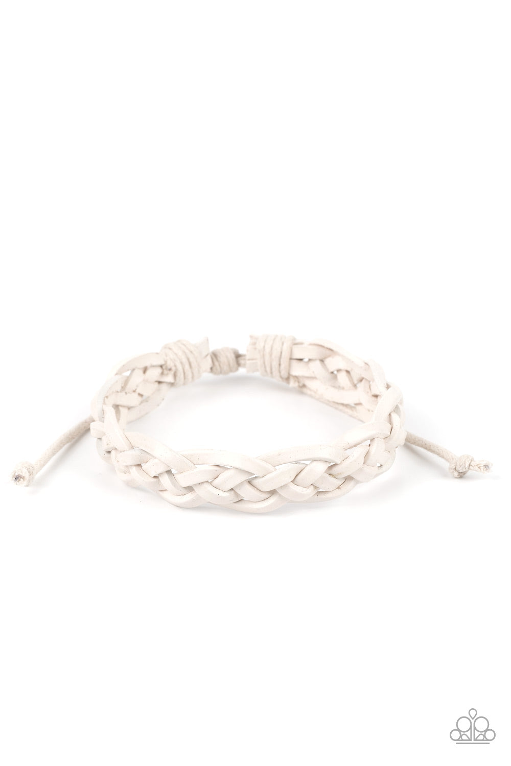 Time To Hit The RODEO - White Paparazzi Urban Bracelet