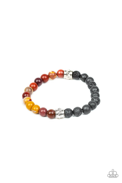 Tuned In - Yellow-Paparazzi Bracelet