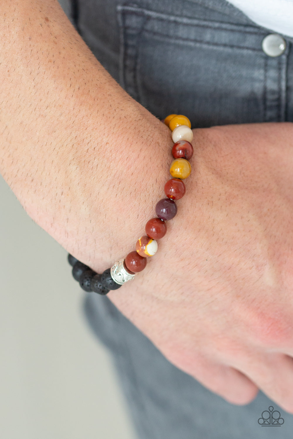 Tuned In - Yellow-Paparazzi Bracelet