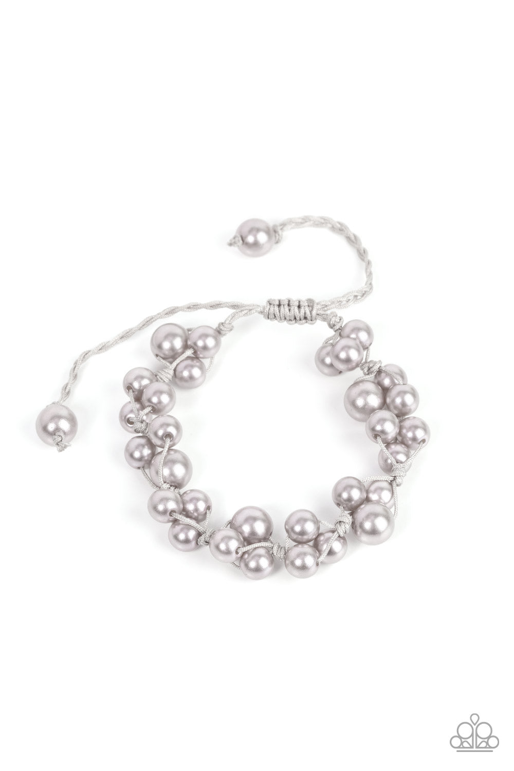 Vintage Versatility - Silver Paparazzi Bracelet (#2298)