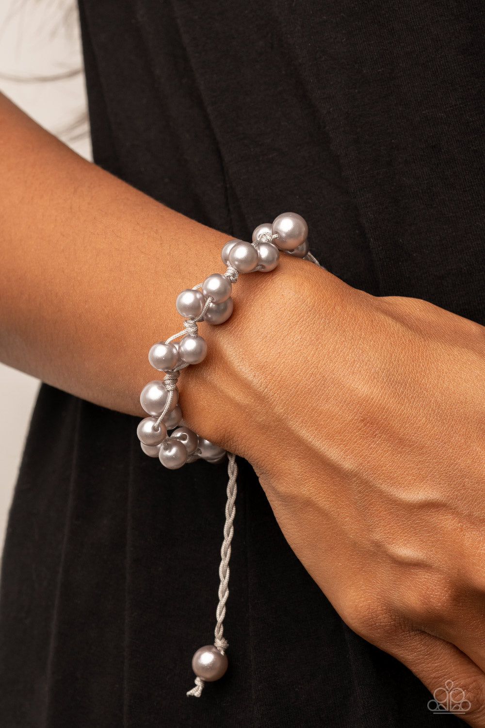 Vintage Versatility - Silver Paparazzi Bracelet (#2298)