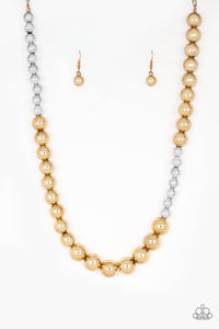 Paparazzi Necklace - Power To The People - Gold (#967)