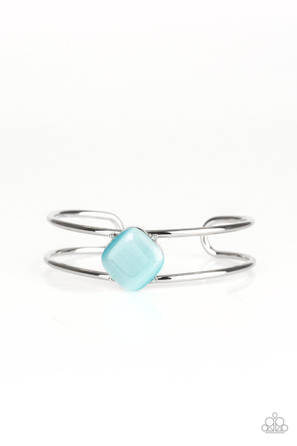 Paparazzi Bracelet - Turn Up The Glow - Blue (#1845)