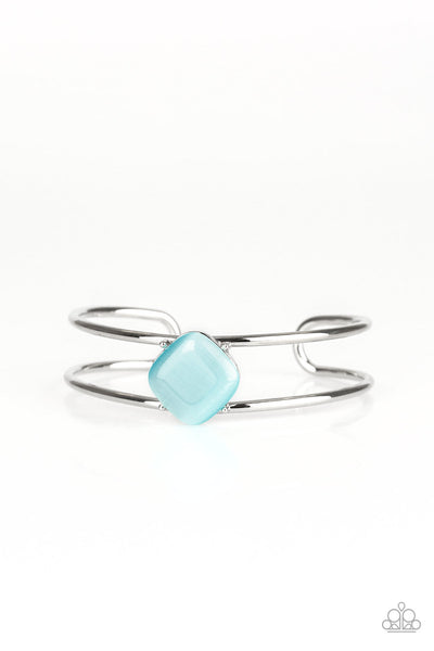 Paparazzi Bracelet - Turn Up The Glow - Blue (#1845)