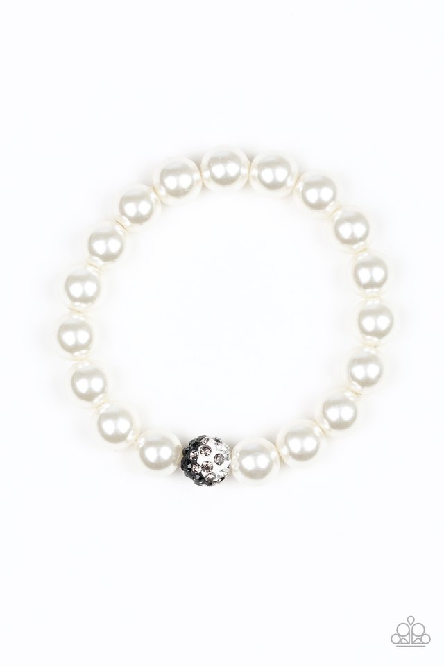 Voila! - White Paparazzi Bracelet