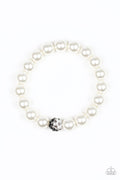 Voila! - White Paparazzi Bracelet