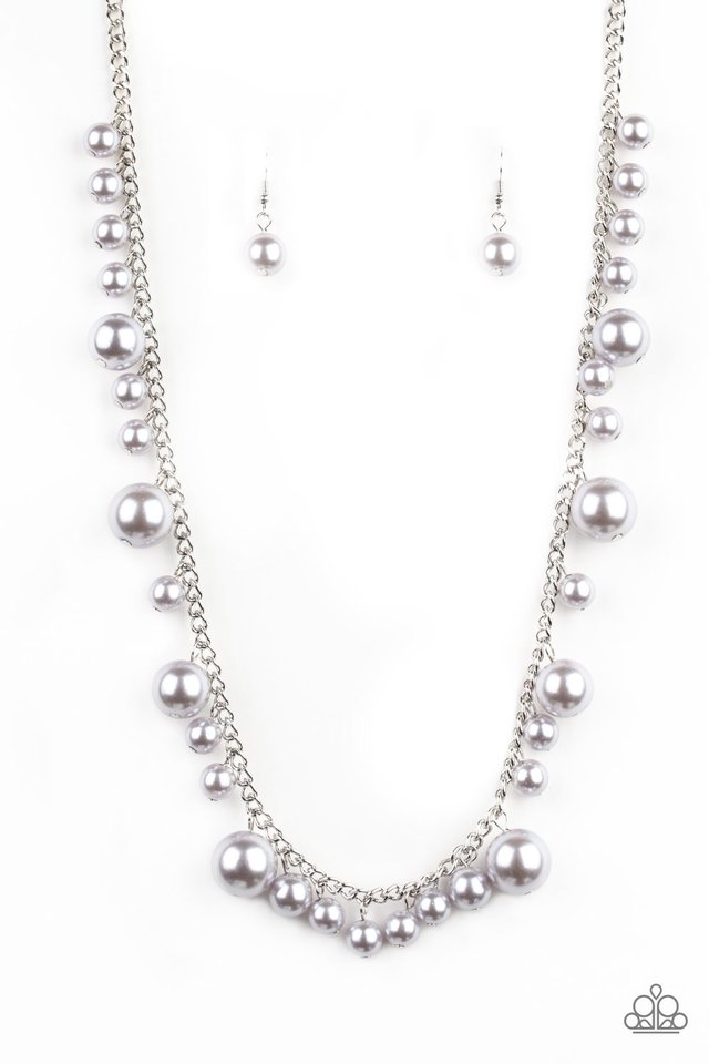 Theres Always Room At The Top - Silver Paparazzi Necklace (PZ-4654)