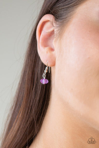 Paparazzi Short Necklace - I Want To SEA The World - Purple (PZ-124)