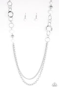 Modern Motley - White Paparazzi Necklace