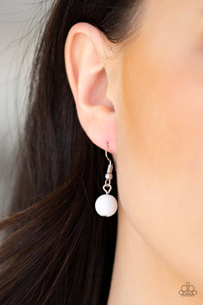 Modern Motley - White Paparazzi Necklace