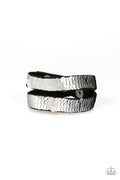 Under The SEQUINS - Silver Paparazzi Wrap Bracelet (DW103)