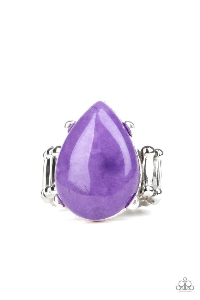 Paparazzi Ring - Mojave Minerals - Purple (R337)