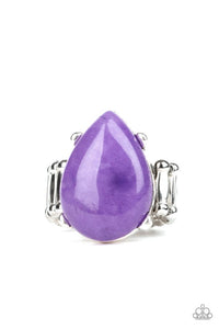 Paparazzi Ring - Mojave Minerals - Purple (R337)