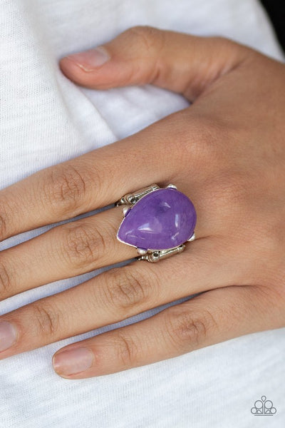 Paparazzi Ring - Mojave Minerals - Purple (R337)