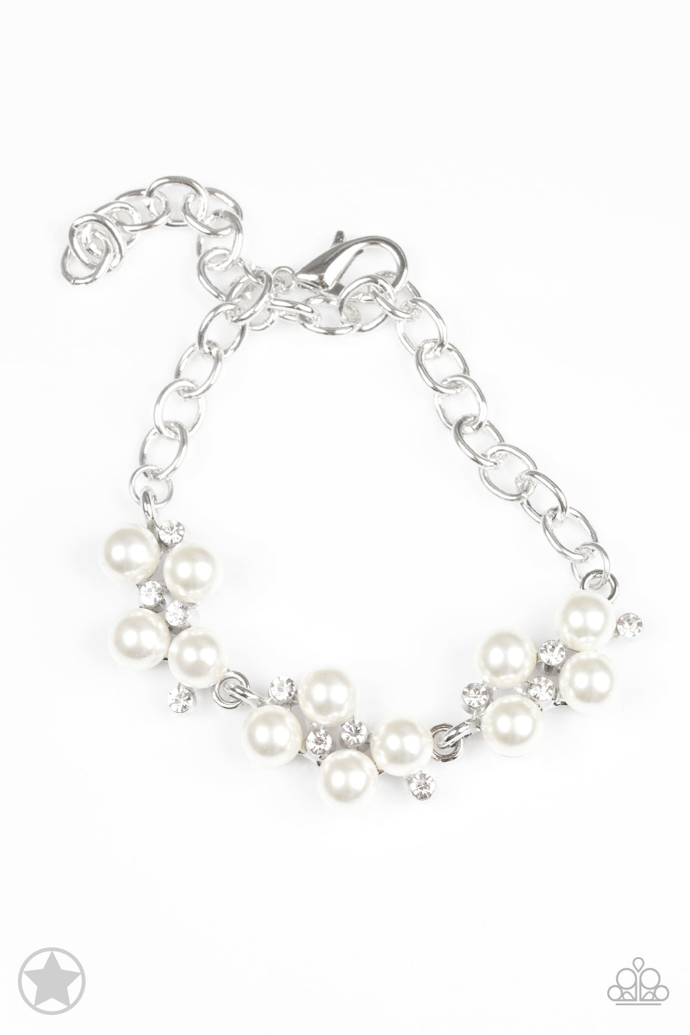 Paparazzi Blockbuster Bracelet - I Do - White