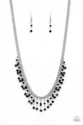 Sporadic Sparkle - Black Paparazzi Necklace