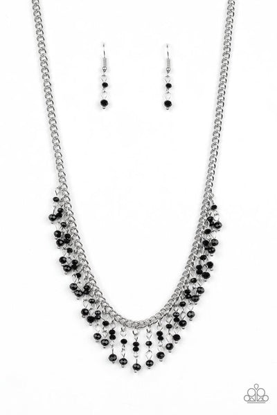 Sporadic Sparkle - Black Paparazzi Necklace