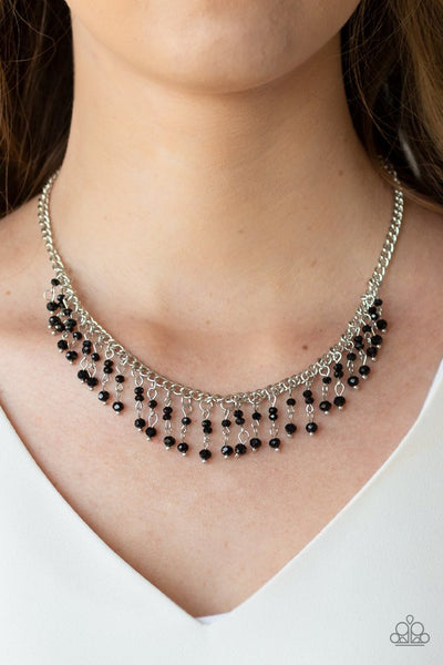 Sporadic Sparkle - Black Paparazzi Necklace