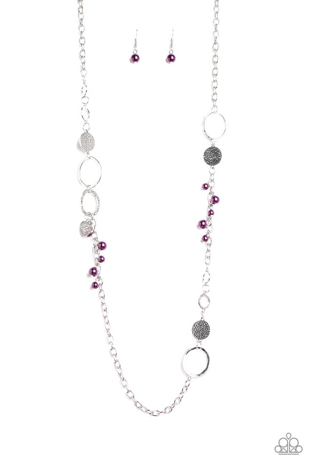 Paparazzi Necklace - Unapologetic Flirt - Purple (PZ-1335)