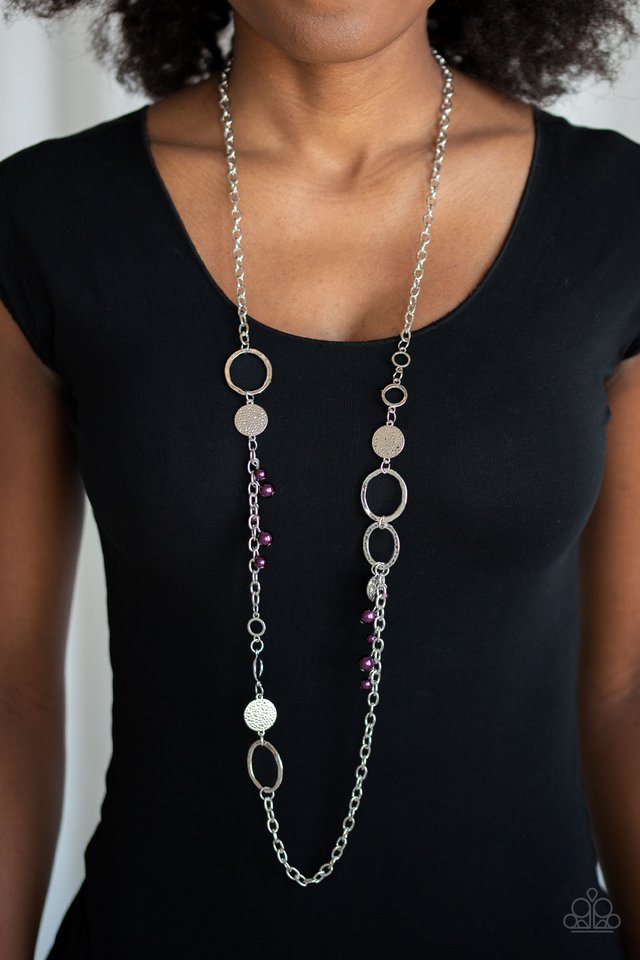 Paparazzi Necklace - Unapologetic Flirt - Purple (PZ-1335)
