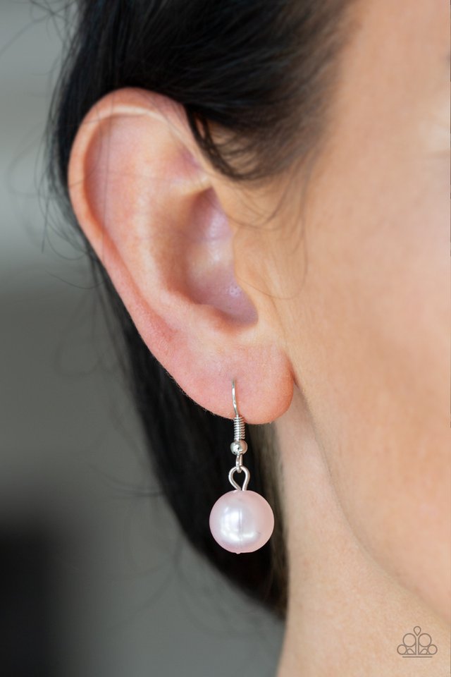 Paparazzi Short Necklace - One-Way WALL STREET - Pink (SN2)