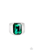 Scholar - Green-Paparazzi Ring (R370)
