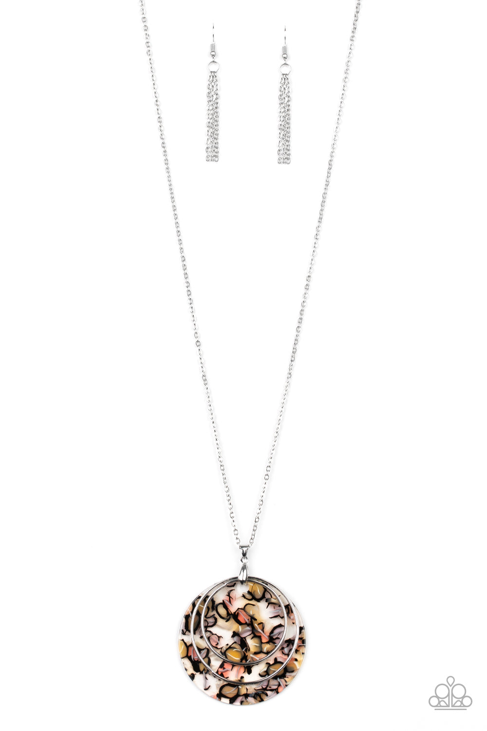 Paparazzi Long Necklace - Metro Mosaic - Multi (#1211)