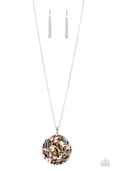 Paparazzi Long Necklace - Metro Mosaic - Multi (#1211)