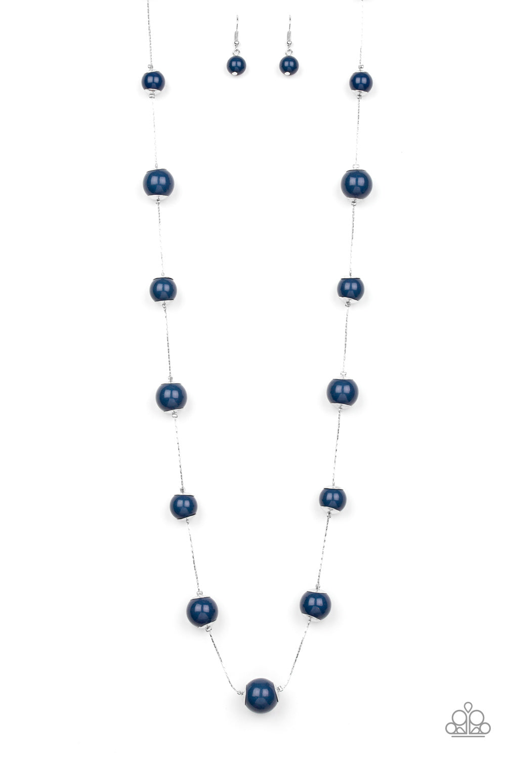 Paparazzi Necklace - 5th Avenue Frenzy - Blue (#547)