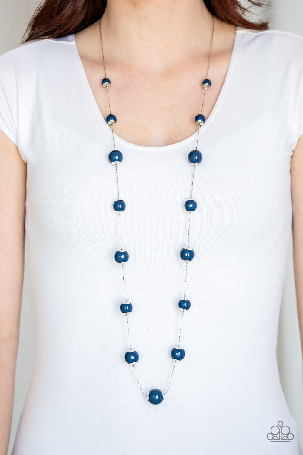 Paparazzi Necklace - 5th Avenue Frenzy - Blue (#547)