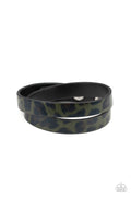Paparazzi Double Wrap Urban Bracelet - All GRRirl - Green