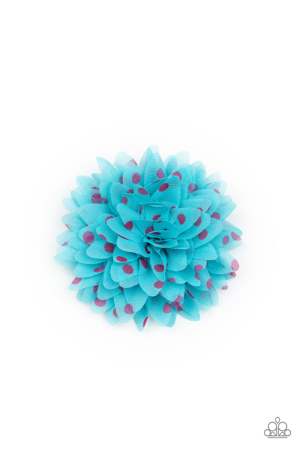 Paparazzi Hair Accessories Clip - Bloom Boom - Blue (PZ-1462)