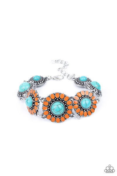 Bodaciously Badlands - Orange Paparazzi Bracelet
