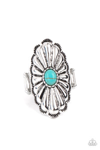 Cottage Couture - Blue Paparazzi Ring