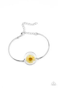Cottage Season - Yellow Paparazzi Bracelet(#4834)