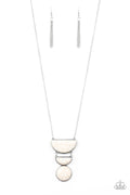 Desert Mason - White-Paparazzi Necklace